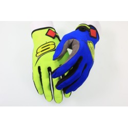 Gants SHERCO trial bleu/jaune 2021