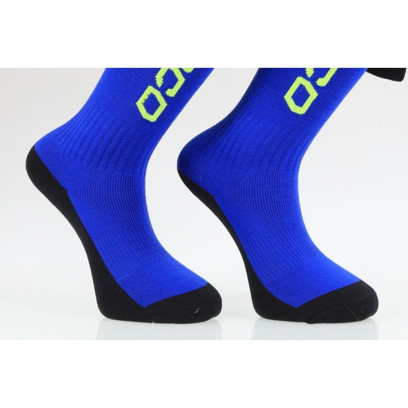 Chaussettes SHERCO 2022 longue bleu/jaune fluo