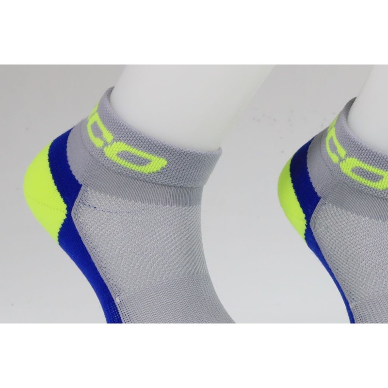 Chaussettes SHERCO 2022 courte bleu/jaune fluo