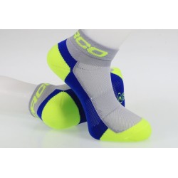 Chaussettes SHERCO 2022 courte bleu/jaune fluo