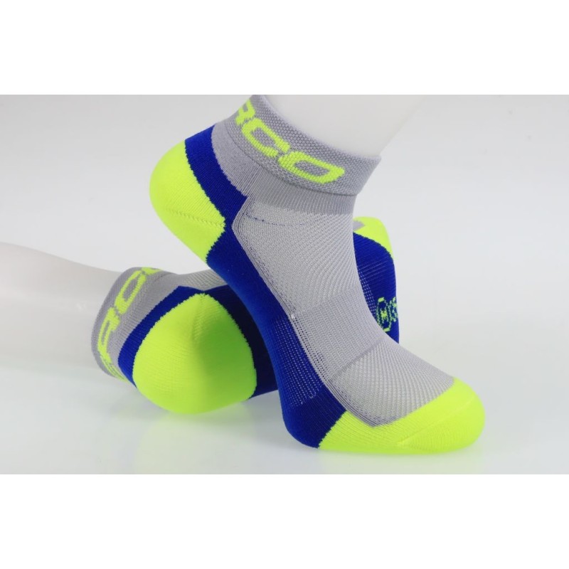 Chaussettes SHERCO 2022 courte bleu/jaune fluo