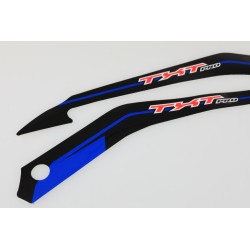 Autocollant selle GASGAS 2002-2010 lateral bleu la paire