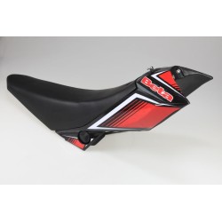 Kit deco selle randonnée reservoir BETA 2000-2023 2T/4T rouge/blanc/noir