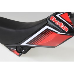 Kit deco selle randonnée reservoir BETA 2000-2023 2T/4T rouge/blanc/noir