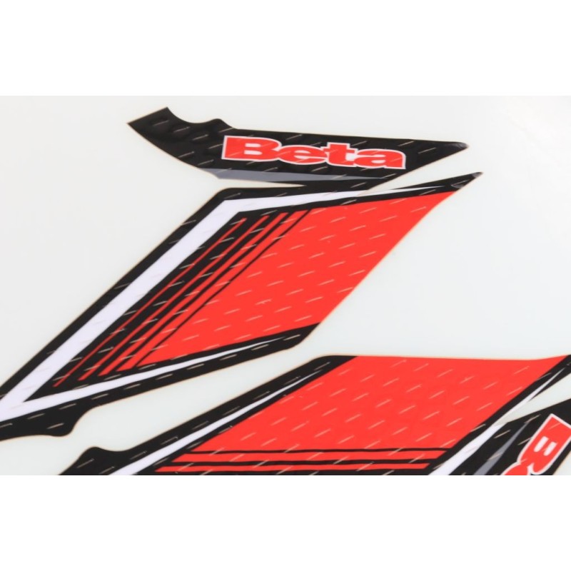 Kit deco selle randonnée reservoir BETA 2000-2023 2T/4T rouge/blanc/noir