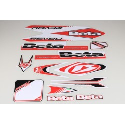 Kit deco BETA rev 80 complet rouge/blanc/noir