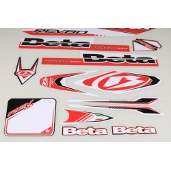Kit deco BETA rev 80 complet rouge/blanc/noir