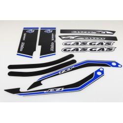 Kit deco GASGAS 2002-2010 complet bleu