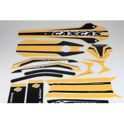 Kit deco GASGAS 2002-2010 complet jaune