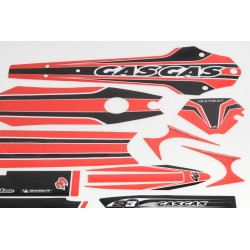 Kit deco GASGAS 2002-2010 complet rouge