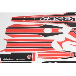 Kit deco GASGAS 2002-2010 complet rouge