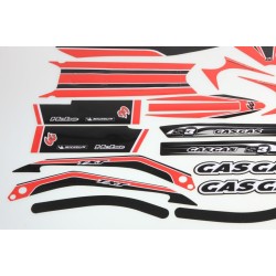 Kit deco GASGAS 2002-2010 complet rouge