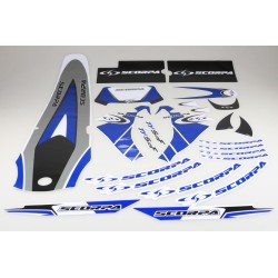 Kit deco SCORPA tys complet bleu