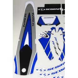 Kit deco SCORPA tys complet bleu