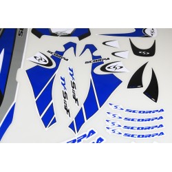 Kit deco SCORPA tys complet bleu