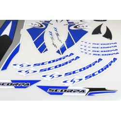 Kit deco SCORPA tys complet bleu