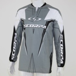 Maillot HEBO SCORPA 2008 gris