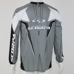 Maillot HEBO SCORPA 2008 gris