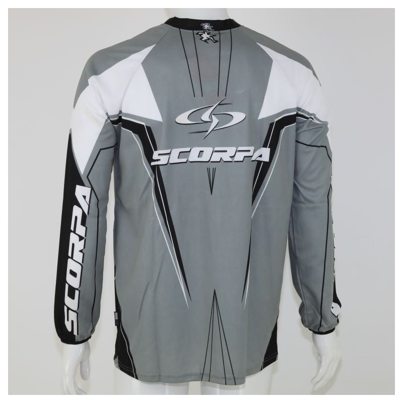 Maillot HEBO SCORPA 2008 gris