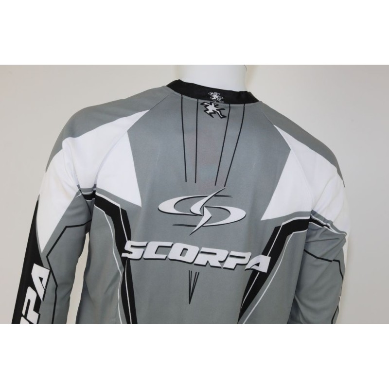 Maillot HEBO SCORPA 2008 gris