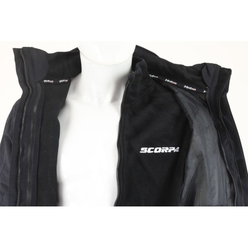 Veste avec capuche HEBO SCORPA Paddock noir