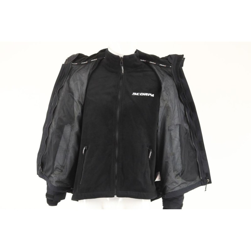 Veste avec capuche HEBO SCORPA Paddock noir
