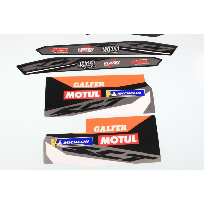 Kit autocollant SCORPA 2022 factory partie cycle