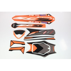 Kit autocollant SCORPA 2022 factory partie plastique