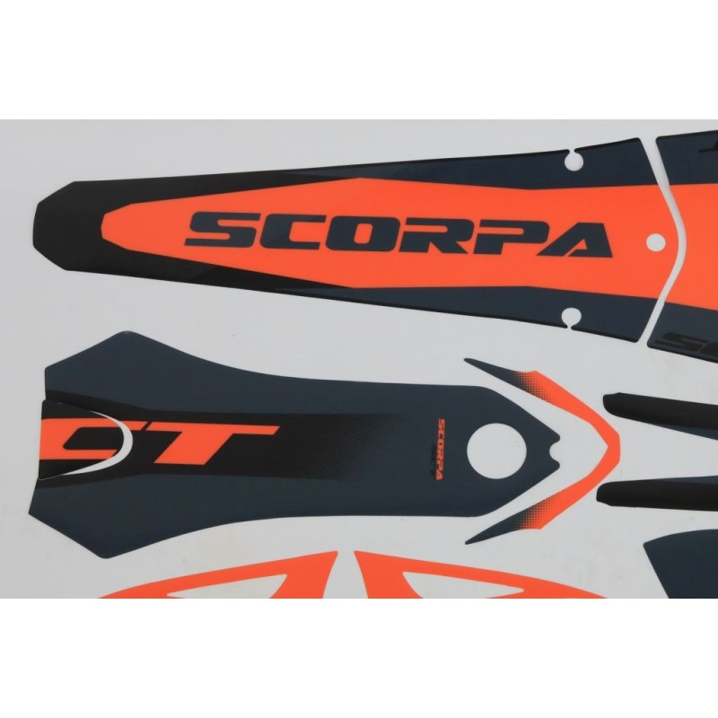 Kit autocollant SCORPA 2023 partie plastique