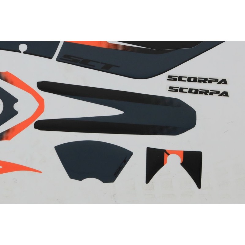 Kit autocollant SCORPA 2023 partie plastique