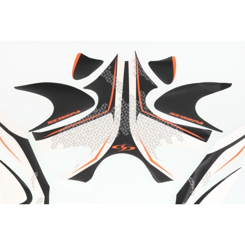 Kit autocollant selle randonnée reservoir SCORPA 2001-2013 2T longride