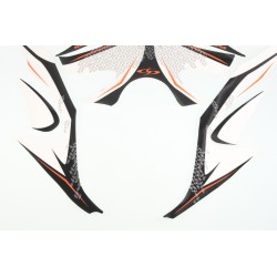 Kit autocollant selle randonnée reservoir SCORPA 2001-2013 2T longride