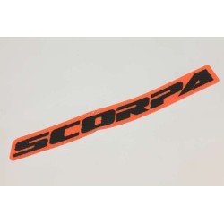 Autocollant SCORPA orange...
