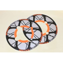 Autocollant protege couronne 2faces 41 à 44 dents SCORPA 2015-2016 factory