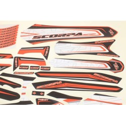 Kit autocollant SCORPA 2015 twenty et factory complet