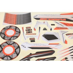 Kit autocollant SCORPA 2016 factory complet