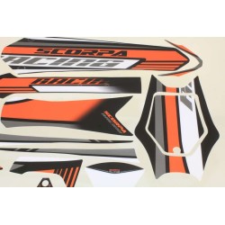 Kit autocollant SCORPA 2017 partie plastique