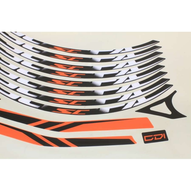 Kit autocollant SCORPA 2017 partie accessoires