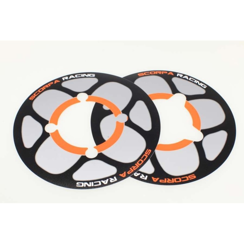 Autocollant protege couronne 2faces 41 à 44 dents SCORPA 2018
