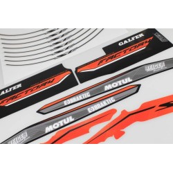 Kit autocollant SCORPA 2018 factory partie cycle