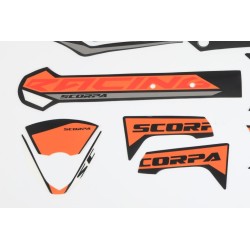 Kit autocollant SCORPA 2019 partie plastique