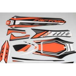 Kit autocollant SCORPA 2019 factory partie plastique