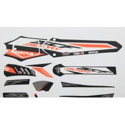 Kit autocollant SCORPA 2020 factory partie plastique