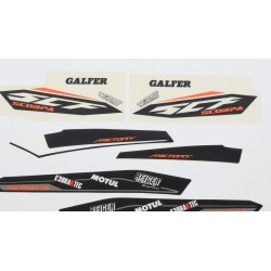 Kit autocollant SCORPA 2020 factory partie cycle