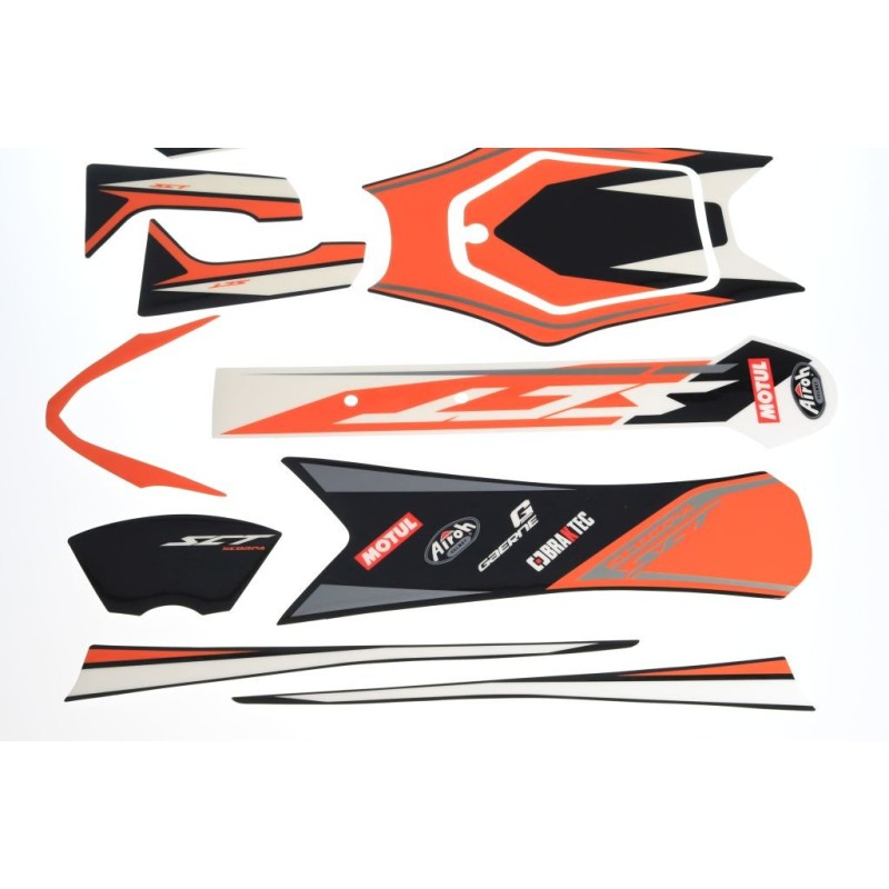 Kit autocollant SCORPA 2021 factory partie plastique
