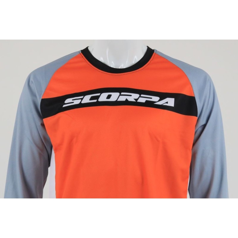 Maillot SCORPA 2022 orange/gris