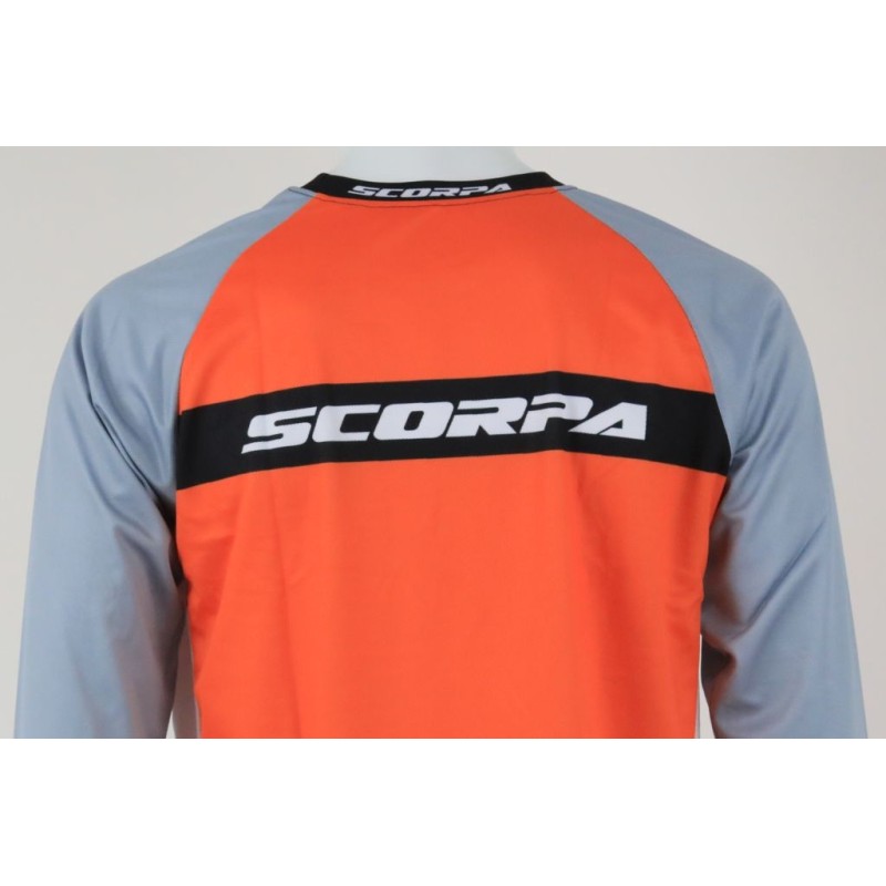 Maillot SCORPA 2022 orange/gris