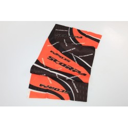 Cache cou SCORPA orange/noir