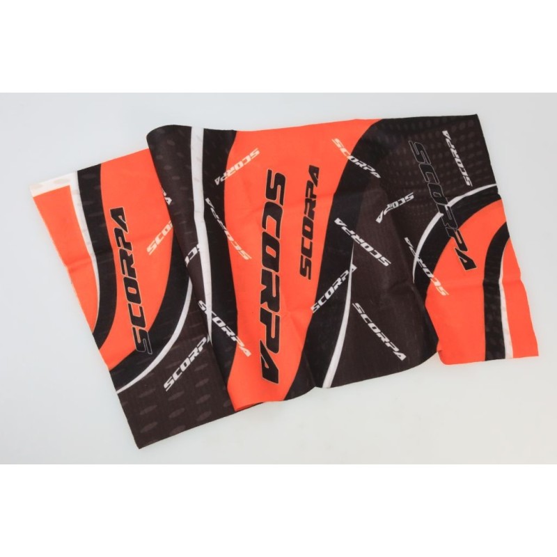 Cache cou SCORPA orange/noir