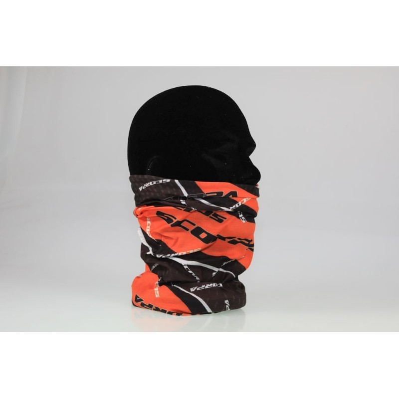 Cache cou SCORPA orange/noir